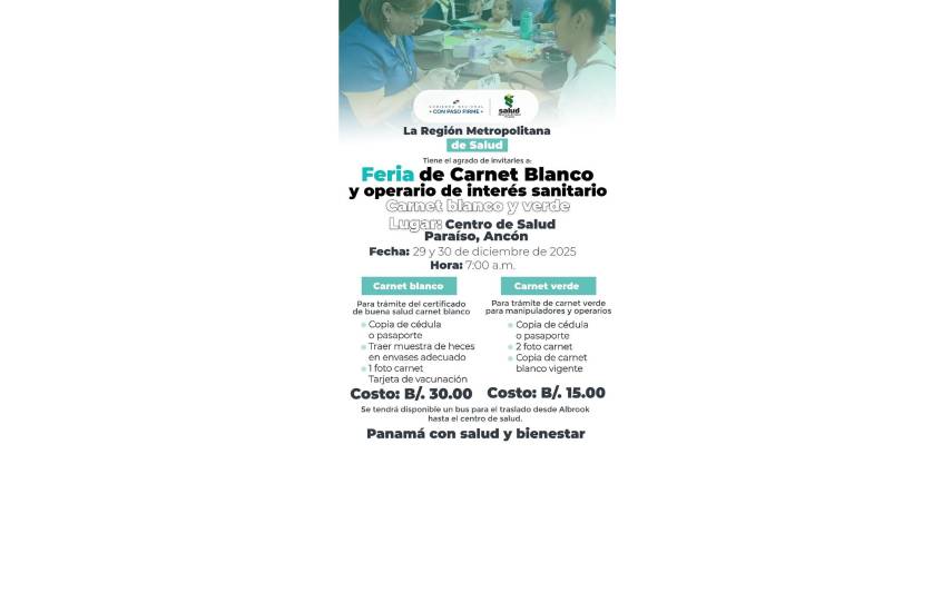 $!Feria para manipuladores de alimentos