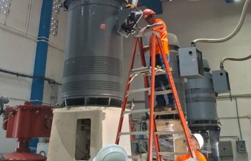 Culminan trabajos de reparación en la potabilizadora de Chilibre