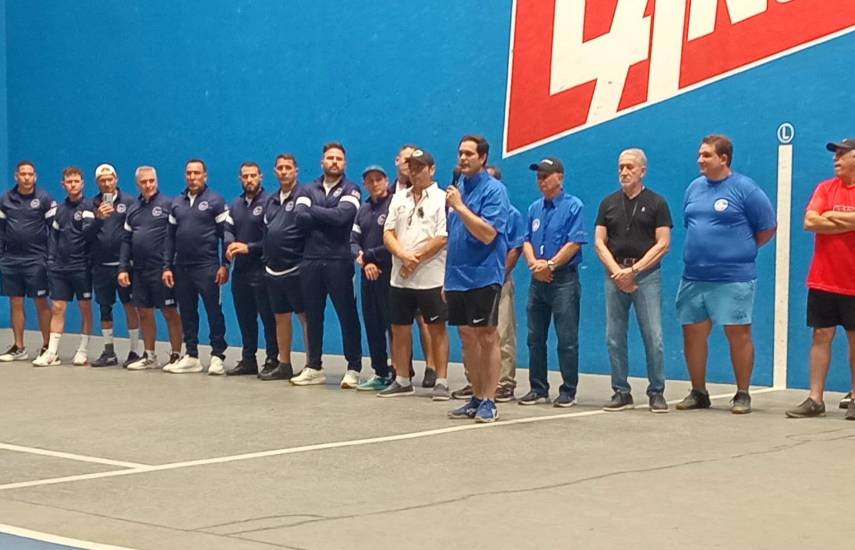 Torneo “Panama Open 8” inició con fuerza para elevar el nivel del frontenis internacional