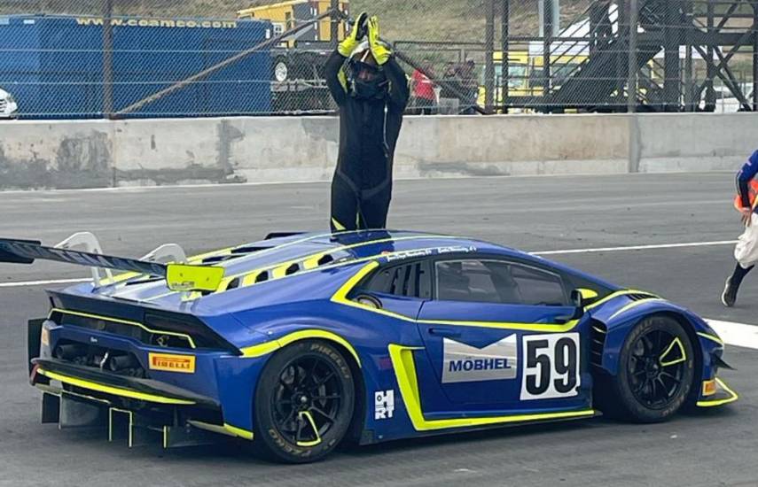 Juan Diego Hernández gana la primera fecha del GT Challenge