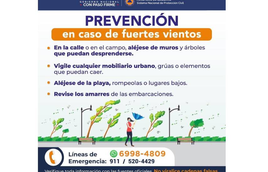 $!Vendaval azota comunidades en Colón