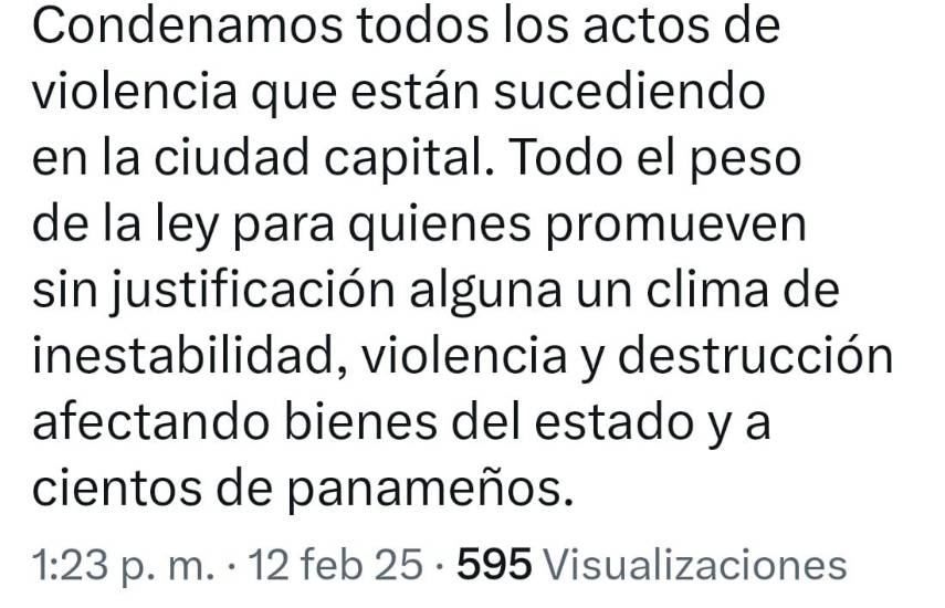 480 detenidos durante las protestas del Suntracs