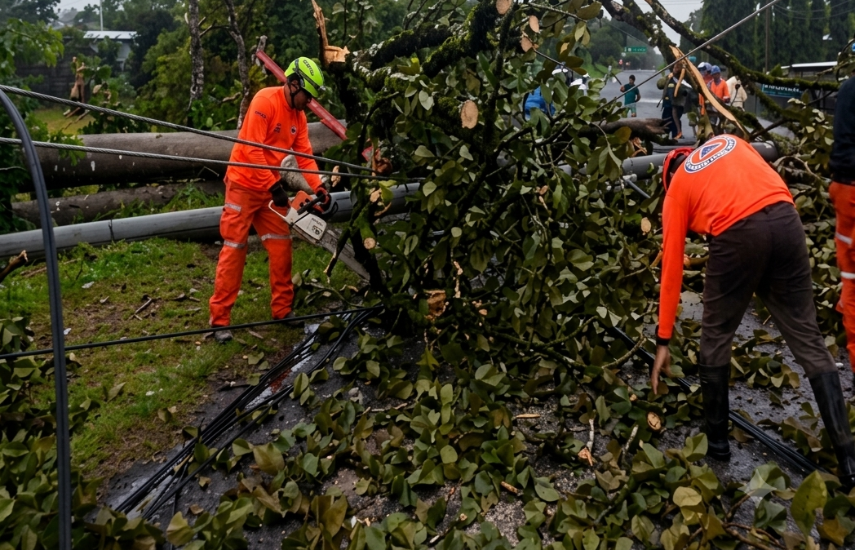 Sinaproc atiende 20 emergencias por lluvias y vientos en las últimas 24 horas