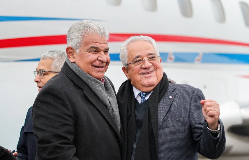 ML | El presidente de la República, José Raúl Mulino, llegó hoy a la ciudad de Davos.