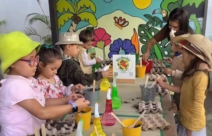 “Verdecito” reconecta a los niños con el medio natural