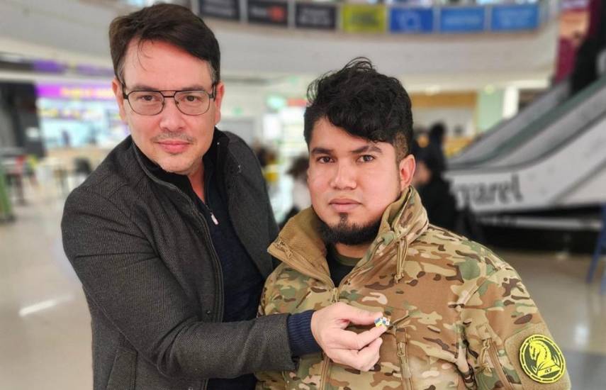 Panameño pelea en Ucrania