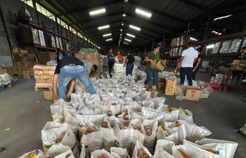 Más de 6 mil bolsas de alimentos del IMA listas para familias afectadas por el sismo