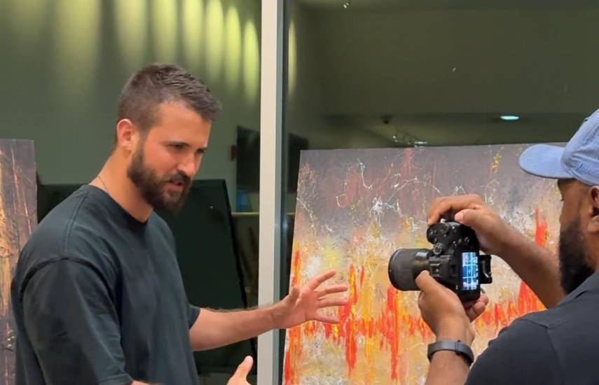 Taliaferro: El artista que “pinta” el sonido