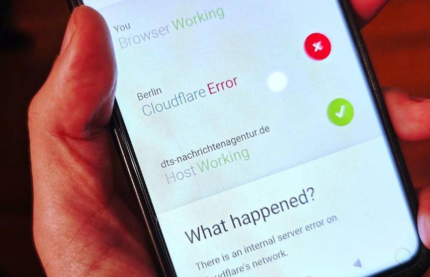 Una avería en el proveedor Cloudflare perturba una parte de internet