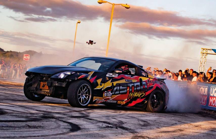 Drift King 2026 llevará adrenalina al Santiago Mall