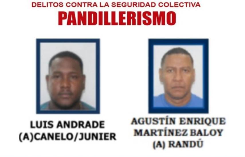 Policía busca a cinco presuntos miembros de pandillas