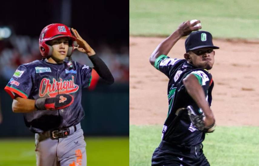 ML | Jugadores de Chiriquí y Panamá Oeste durante su intervención en los partidos de la semifinal del Campeonato Nacional de Béisbol Juvenil ‘Copa Caja de Ahorros’.