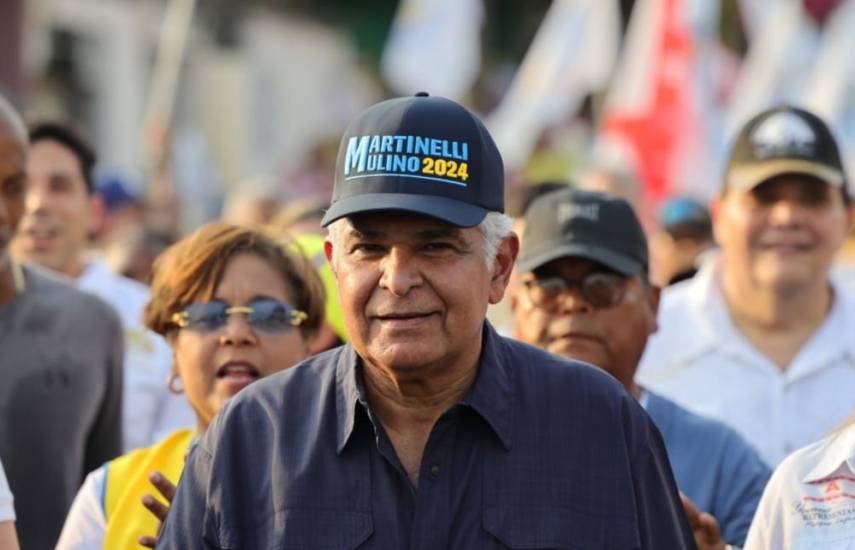 ML | José Raúl Mulino, candidato presidencial por los partidos Realizando Metas (RM) y Alianza.