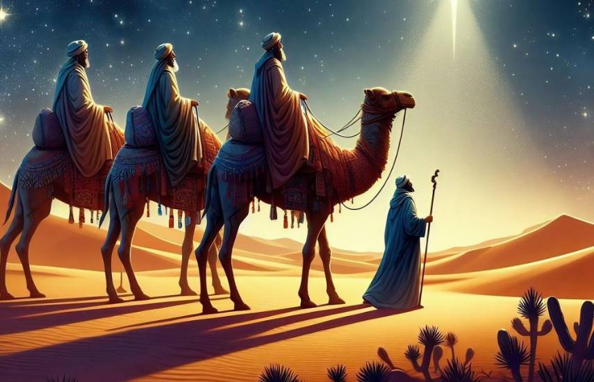 ¡Se alistan para el Día de Reyes!