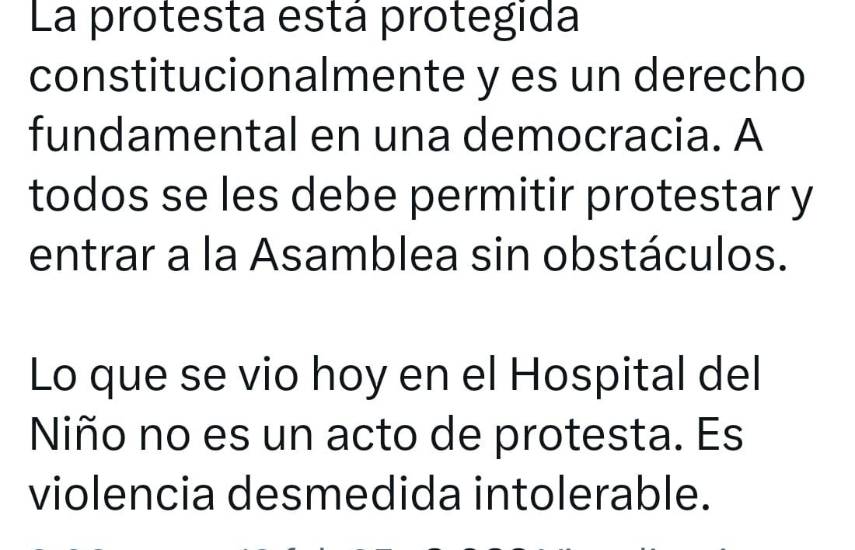 480 detenidos durante las protestas del Suntracs