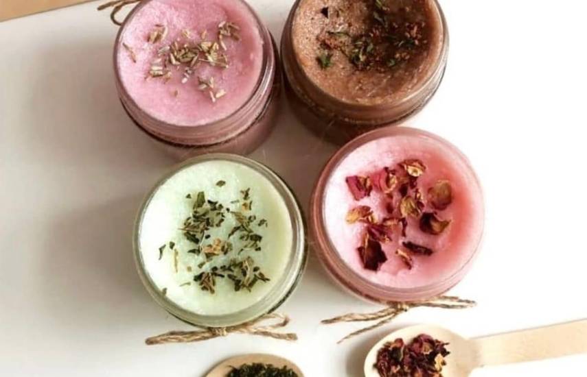 Jabones y exfoliantes, emprendimiento que promueve el cuidado de la piel
