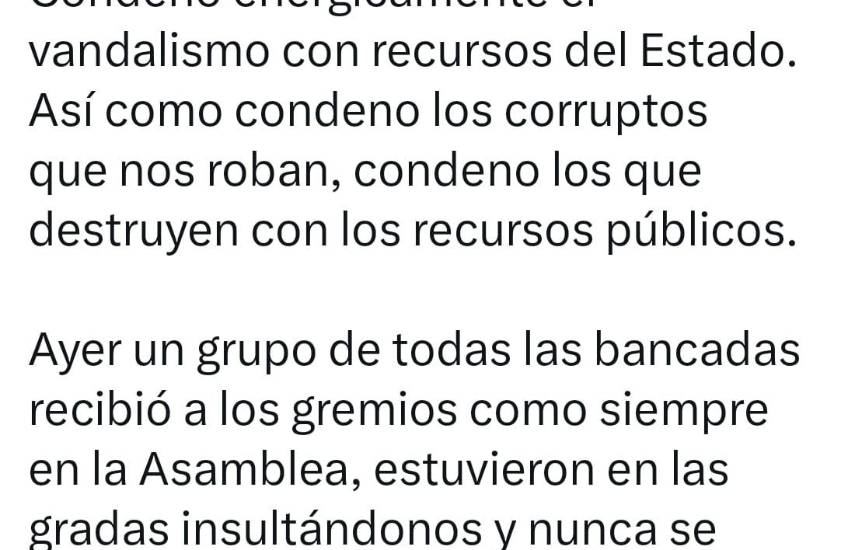480 detenidos durante las protestas del Suntracs