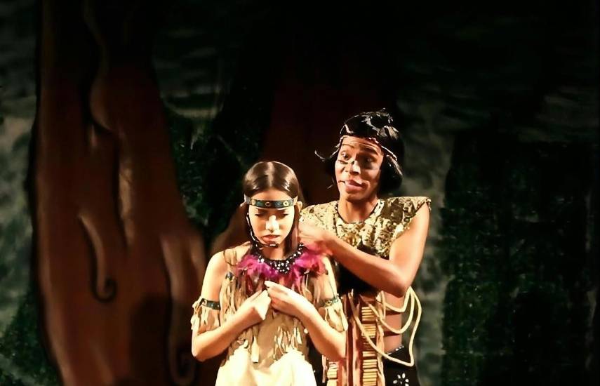 Pocahontas revive su historia