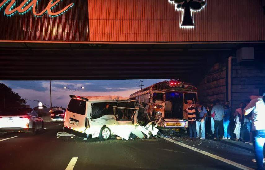 Una persona falleció en accidente en la autopista Arraiján–La Chorrera