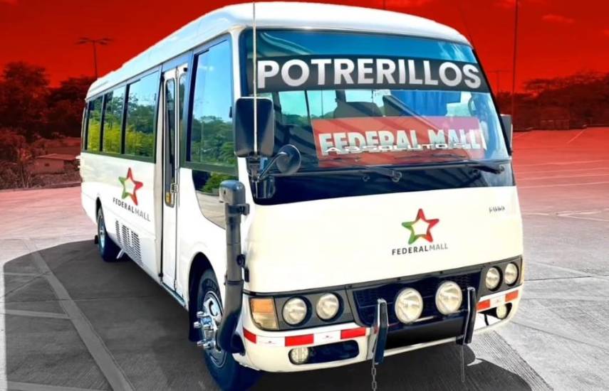Activan transporte gratuito para clientes de Federall Mall