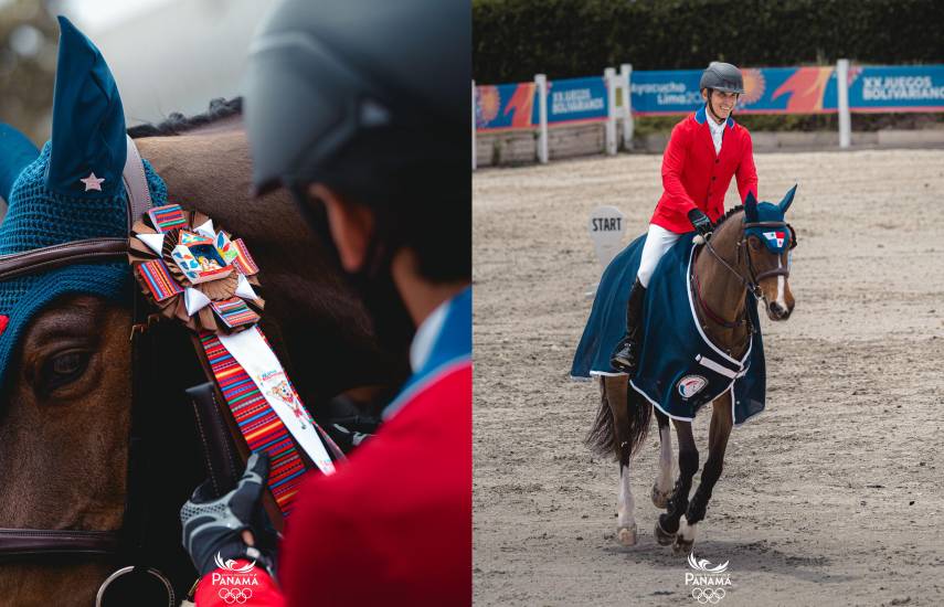 Rómulo Roux cierra en quinto lugar en Concurso Completo de los Juegos Bolivarianos Ayacucho-Lima 2025