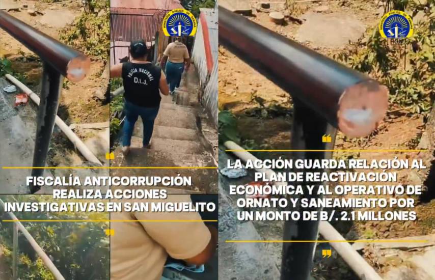 Fiscalía anticorrupción verifica ejecución de proyectos municipales en San Miguelito