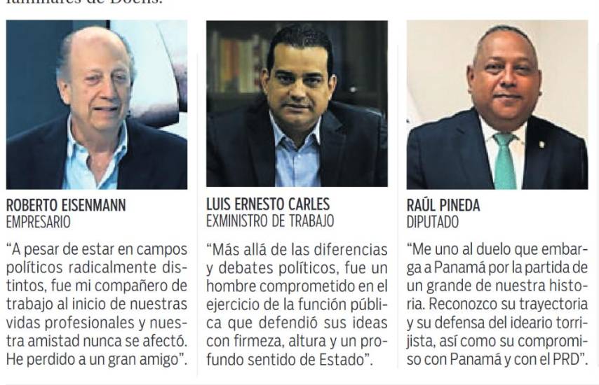 $!Fallece histórico dirigente del PRD Mitchell Doens