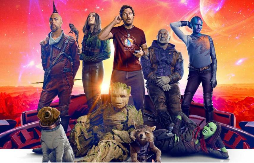 “Guardianes de la Galaxia Volumen 3” sigue liderando la taquilla norteamericana