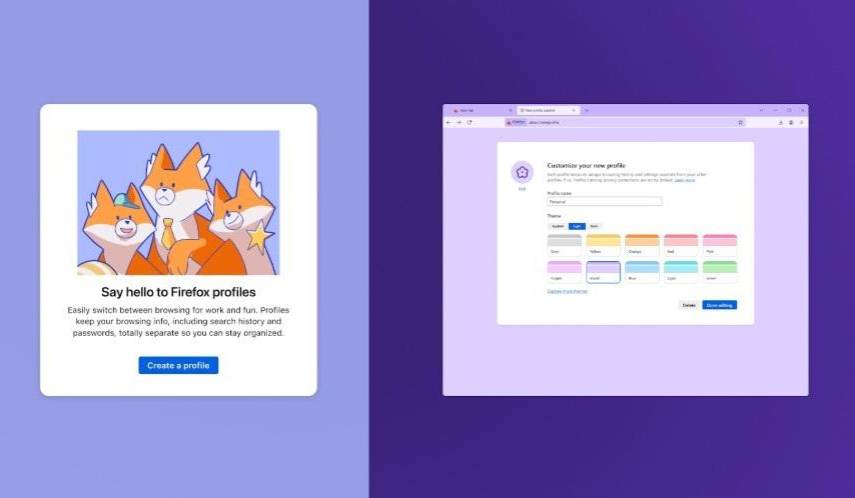 Firefox integrará perfiles de navegación a partir del próximo martes 14 de octubre