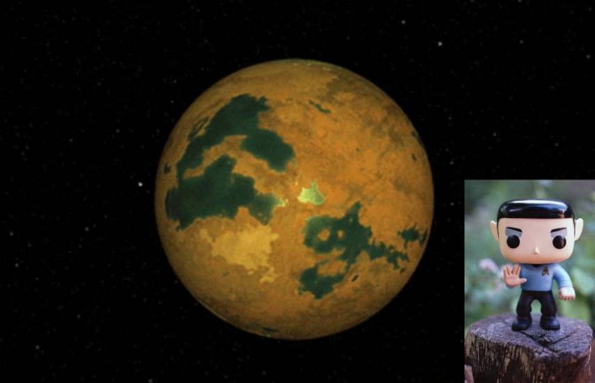 El planeta de Spock es una ilusión astronómica
