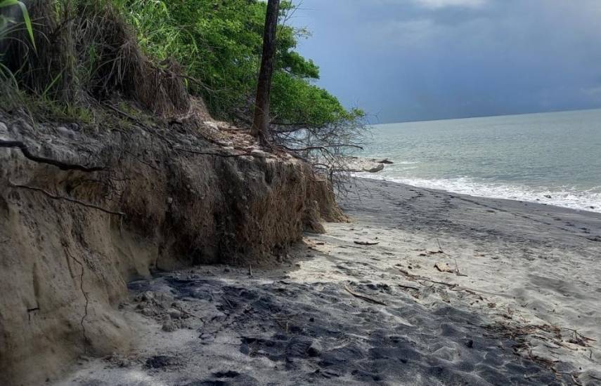 Estudio científico revela el impacto de la erosión costera en tres playas del Pacífico panameño