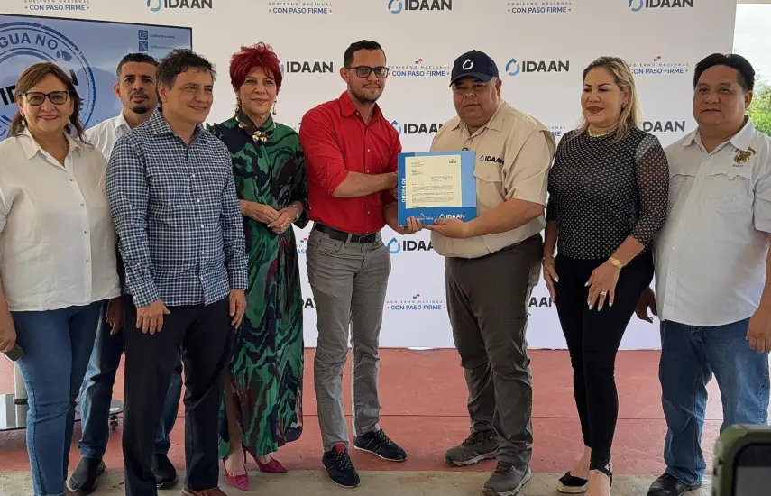 IDAAN inicia proyectos para mejorar el suministro de agua potable en Panamá Oeste