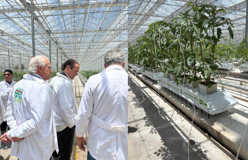 Ministros Linares y Martínez -Acha, visitan clúster agroindustrial como parte de la agenda de trabajo en México