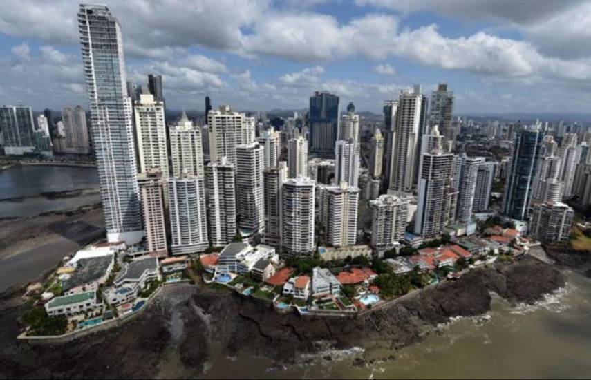 AFP | Vista aérea de la ciudad de Panamá.