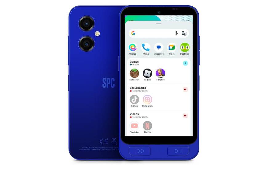 SPC lanza un móvil y una tablet con un ecosistema que adapta sus funciones al crecimiento del niño
