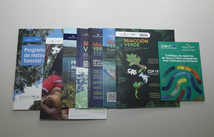 Bibliografía ambiental de la Biblioteca Nacional de Panamá se fortalece