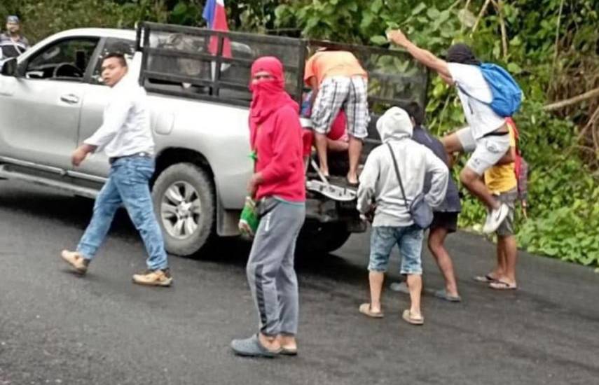 Manifestantes se defienden, niegan secuestro de chofer de Minera Panamá
