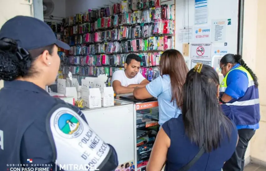 Mitradel realiza inspección en comercios de San Miguelito para prevenir el trabajo infantil