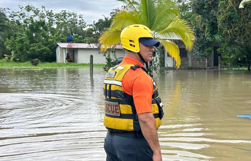 El SINAPROC mantiene operativos por lluvias en Panamá y Bocas del Toro