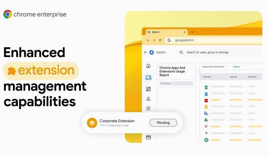 Google lleva Chrome Web Store a empresas para administrar el uso de extensiones y personalizar la experiencia