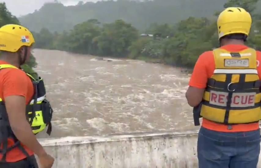 Monitorean ríos crecidos en la comarca Ngäbe-Buglé