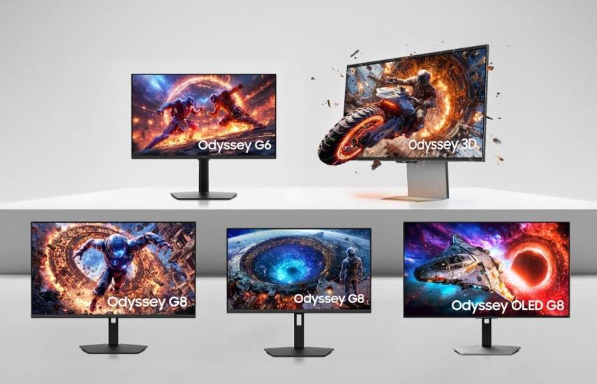 La nueva línea de monitores ‘gaming’ Odyssey de Samsung estrena una pantalla 3D 6K de ultra alta resolución