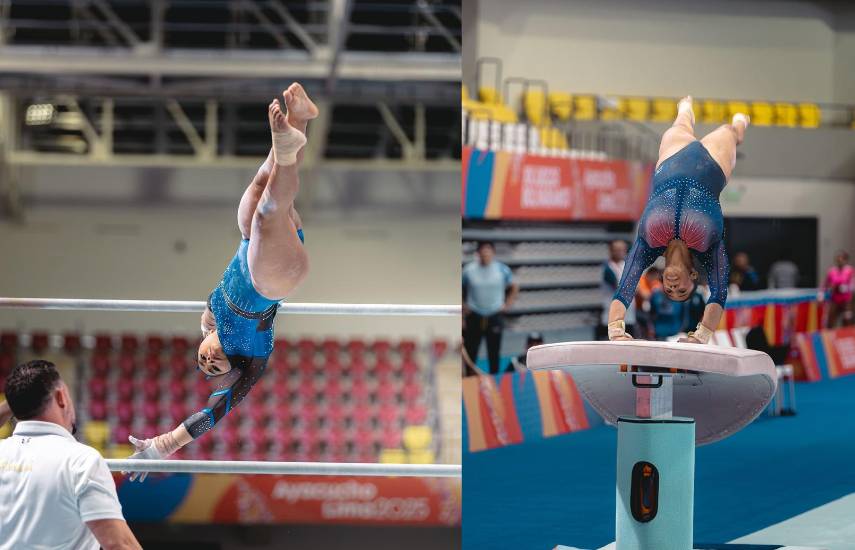 Dos nuevas medallas para gimnastas panameñas en Juegos Bolivarianos