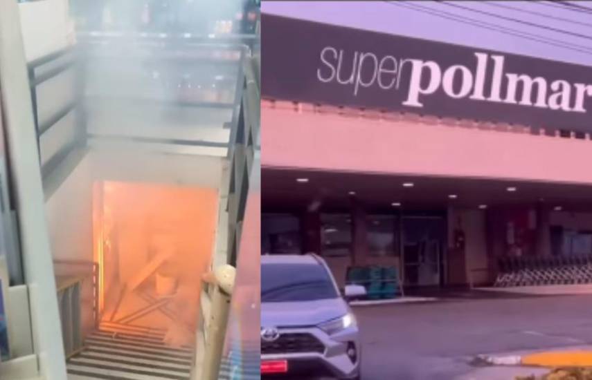Se incendia depósito de supermercado en Chitré