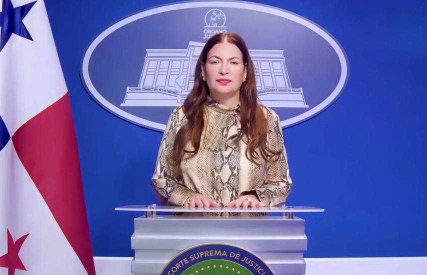 ML | La magistrada presidenta de la Corte Suprema de Justicia, María Cristina Chen Stanziola.