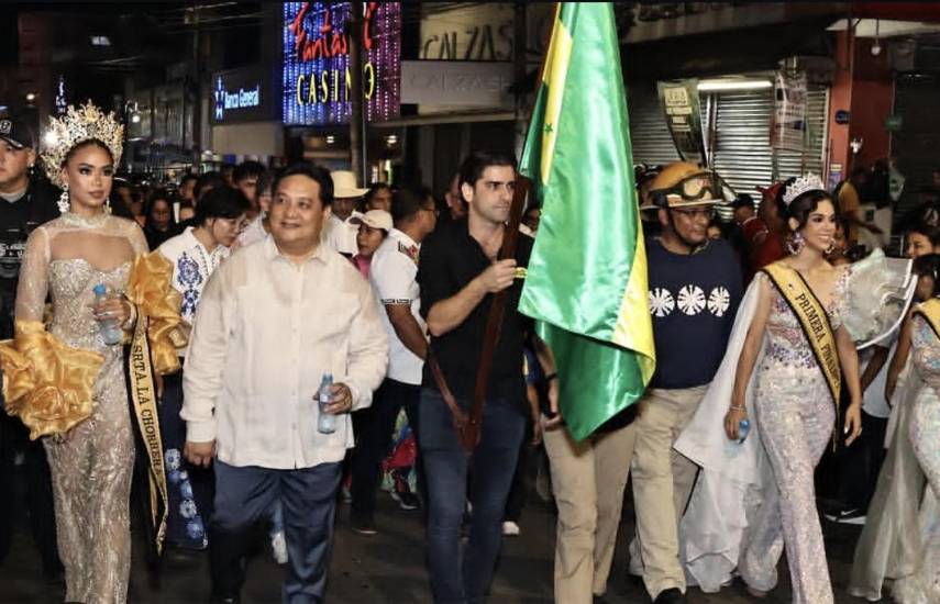La Chorrera celebra sus 171 años con tradición y civismo