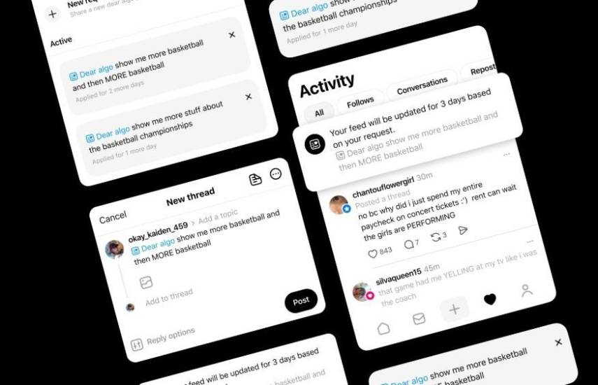 Threads te muestra más de lo que quieres ver durante 3 días con la IA de ‘Dear Algo’