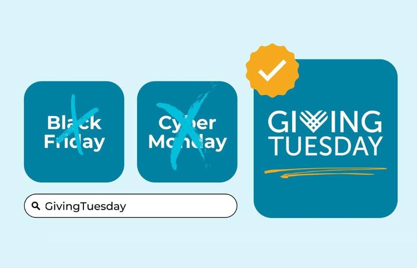 Vuelve el Giving Tuesday para responder con solidaridad al consumismo del Black Friday y Cyber Monday