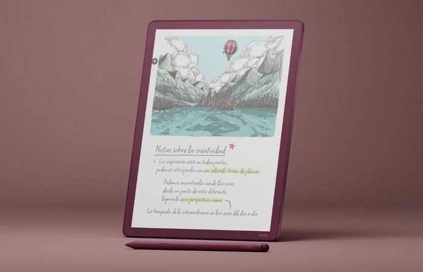 Amazon lanza sus nuevos Kindle Scribe en España con el estreno del primero con pantalla a color
