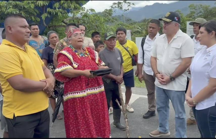Gobierno dialoga en Chiriquí Grande con las comunidades